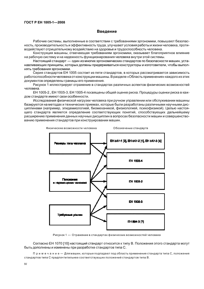 ГОСТ Р ЕН 1005-1-2008 Безопасность машин. Физические возможности человека. Часть 1. Термины и определения (фото 4 из 12)