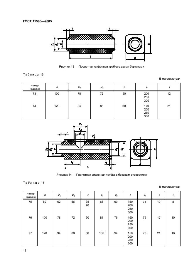 ГОСТ 11586-2005 Изделия огнеупорные для сифонной разливки стали. Технические условия (фото 14 из 32)