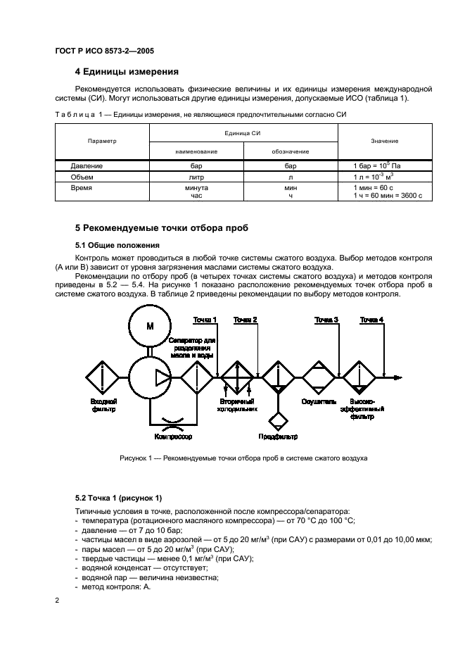 ГОСТ Р ИСО 8573-2-2005 Сжатый воздух. Часть 2. Методы контроля содержания масел в виде аэрозолей (фото 6 из 24)