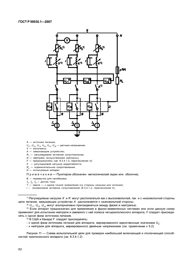 ГОСТ Р 50030.1-2007 Аппаратура распределения и управления низковольтная. Часть 1. Общие требования (фото 87 из 142)
