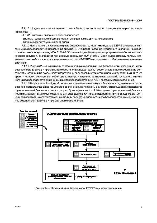 ГОСТ Р МЭК 61508-1-2007 Функциональная безопасность систем электрических, электронных, программируемых электронных, связанных с безопасностью. Часть 1. Общие требования (фото 14 из 50)