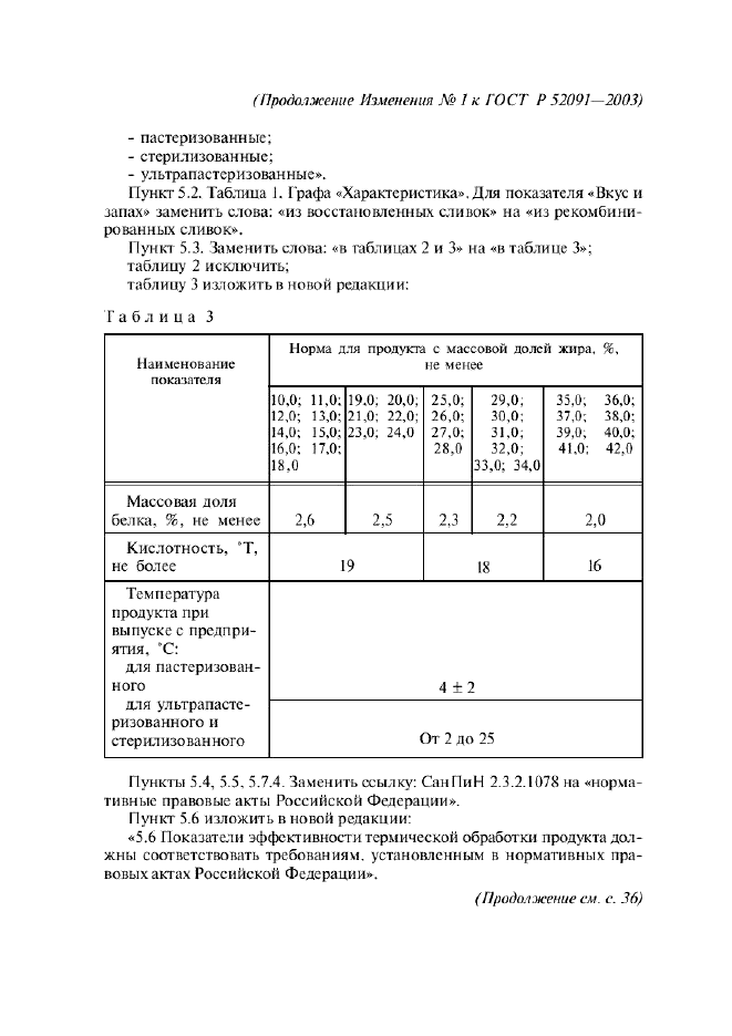Изменение №1 к ГОСТ Р 52091-2003  (фото 2 из 3)