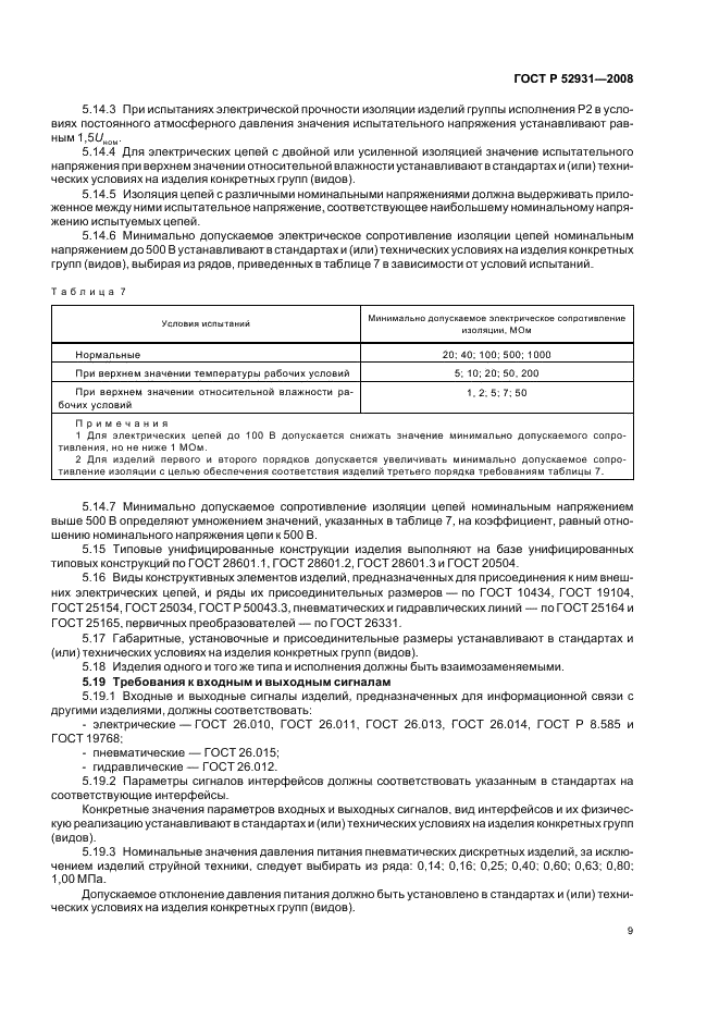 ГОСТ Р 52931-2008 Приборы контроля и регулирования технологических процессов. Общие технические условия (фото 12 из 31)
