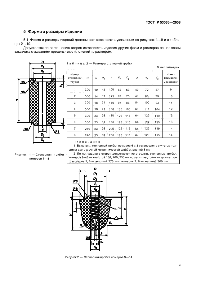 ГОСТ Р 53066-2008 Огнеупоры для разливки стали. Изделия огнеупорные стопорные. Технические условия (фото 6 из 31)
