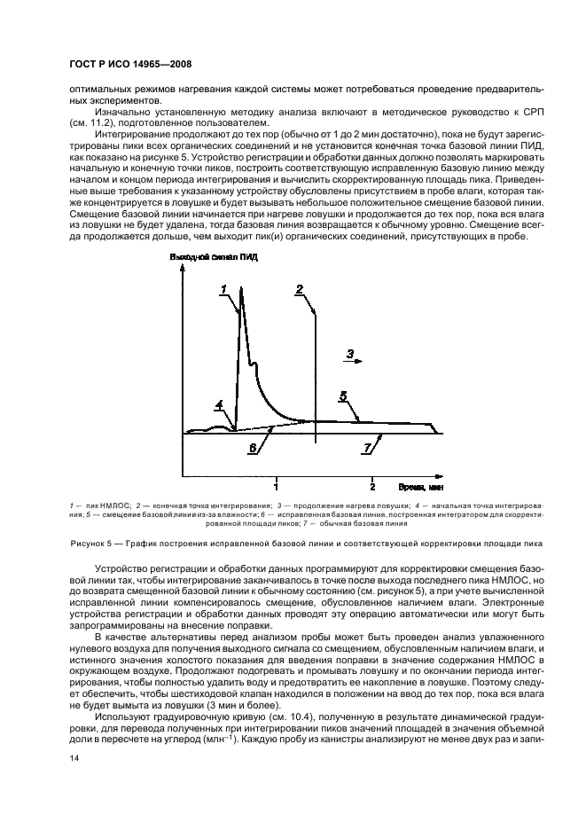 ГОСТ Р ИСО 14965-2008 Качество воздуха. Определение неметановых органических соединений. Метод предварительного криогенного концентрирования и прямого определения с помощью пламенно-ионизационного детектора (фото 18 из 24)