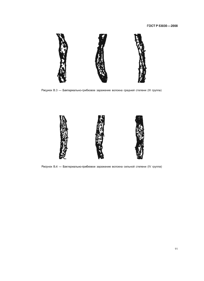 ГОСТ Р 53030-2008 Волокно хлопковое. Методы определения клейкости и бактериально-грибкового заражения (фото 14 из 15)