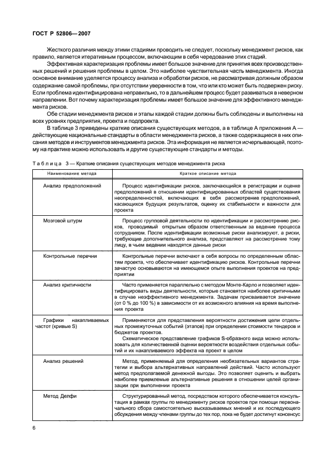 ГОСТ Р 52806-2007 Менеджмент рисков проектов. Общие положения (фото 10 из 24)