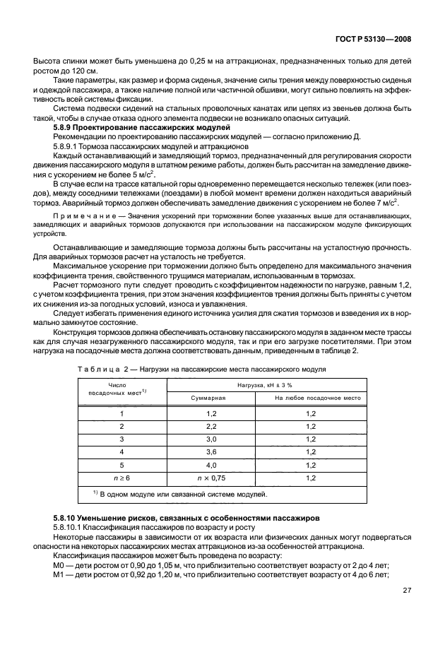 ГОСТ Р 53130-2008 Безопасность аттракционов. Общие требования (фото 31 из 135)
