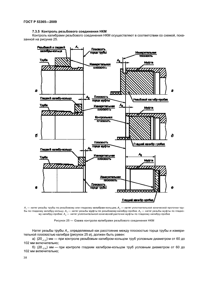 ГОСТ Р 53365-2009 Трубы обсадные и насосно-компрессорные и муфты к ним. Основные параметры и контроль резьбовых соединений. Общие технические требования (фото 42 из 44)
