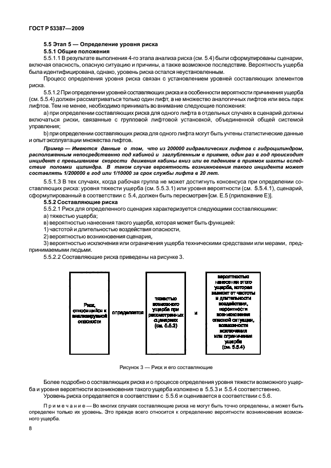 ГОСТ Р 53387-2009 Лифты, эскалаторы и пассажирские конвейеры. Методология анализа и снижения риска (фото 12 из 35)
