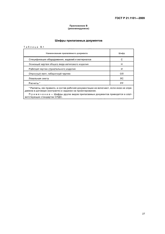 ГОСТ Р 21.1101-2009 Система проектной документации для строительства. Основные требования к проектной и рабочей документации (фото 32 из 55)