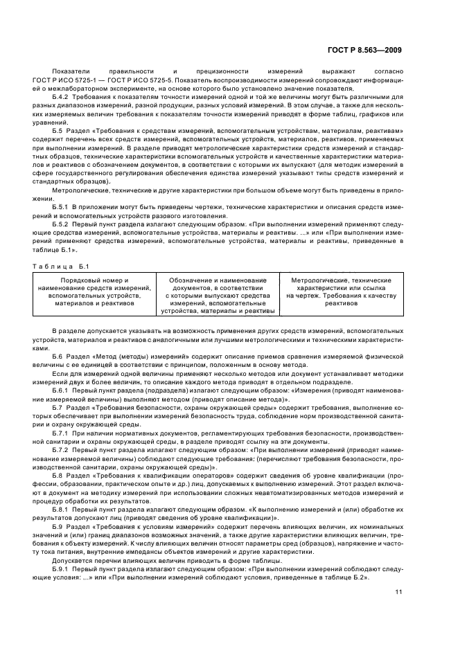 ГОСТ Р 8.563-2009 Государственная система обеспечения единства измерений. Методики (методы) измерений (фото 15 из 20)