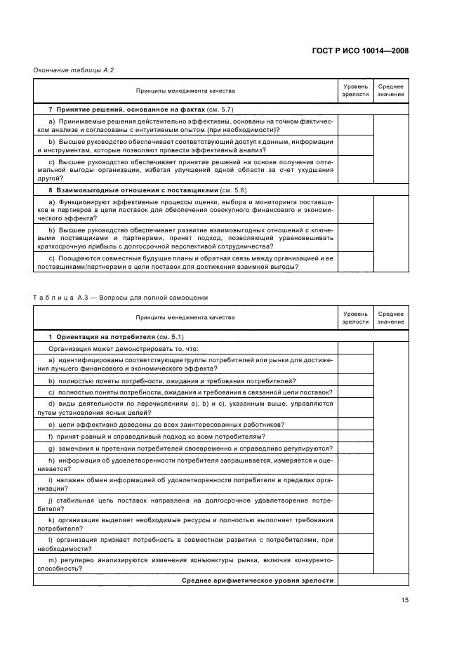 ГОСТ Р ИСО 10014-2008 Менеджмент организации. Руководящие указания по достижению экономического эффекта в системе менеджмента качества (фото 20 из 31)