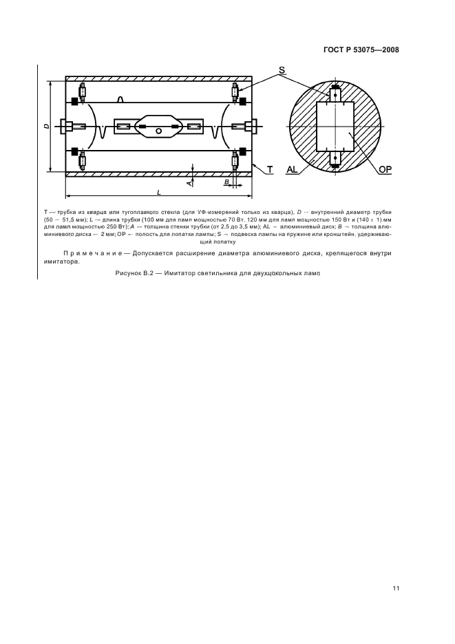ГОСТ Р 53075-2008 Лампы металлогалогенные. Эксплуатационные требования (фото 15 из 20)