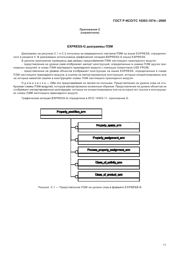 ГОСТ Р ИСО/ТС 10303-1074-2009 Системы автоматизации производства и их интеграция. Представление данных об изделии и обмен этими данными. Часть 1074. Прикладные модули. Состояние свойств (фото 15 из 24)