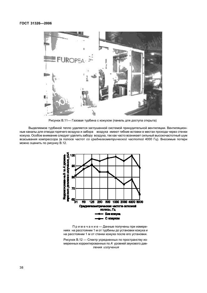 ГОСТ 31326-2006 Шум. Руководство по снижению шума кожухами и кабинами (фото 43 из 48)