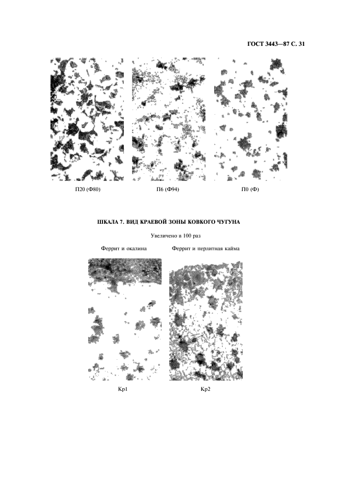 ГОСТ 3443-87 Отливки из чугуна с различной формой графита. Методы определения структуры (фото 32 из 43)