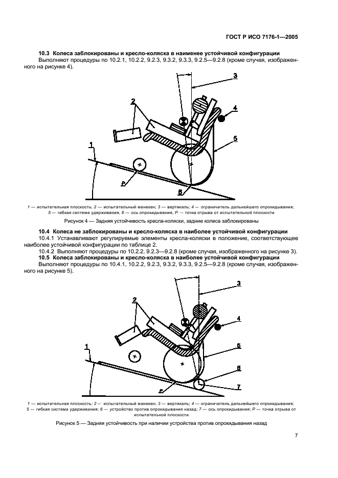 ГОСТ Р ИСО 7176-1-2005 Кресла-коляски. Часть 1. Определение статической устойчивости (фото 11 из 16)
