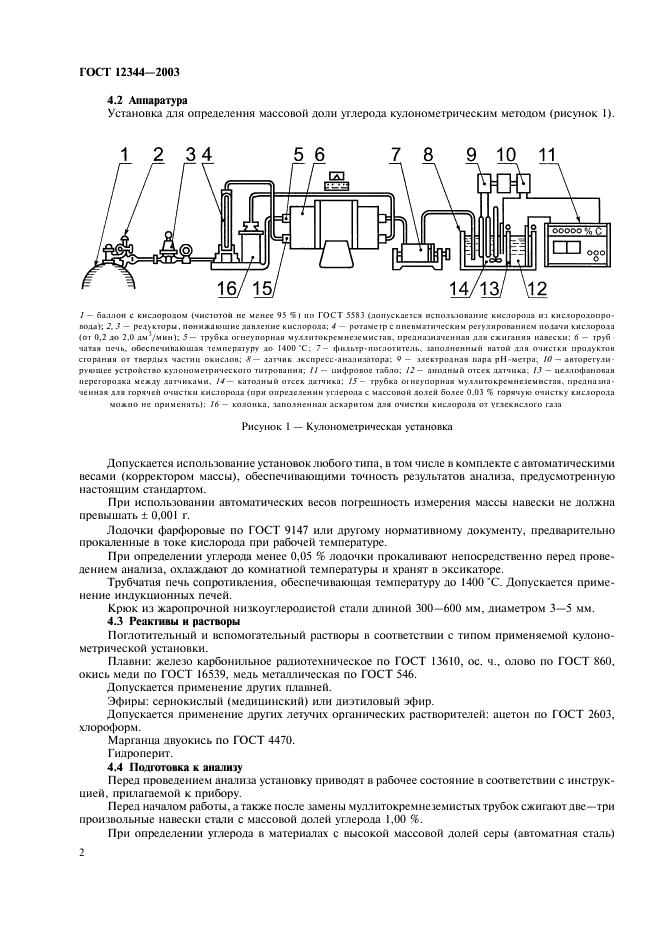 ГОСТ 12344-2003 Стали легированные и высоколегированные. Методы определения углерода (фото 5 из 15)