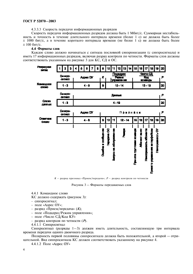 ГОСТ Р 52070-2003 Интерфейс магистральный последовательный системы электронных модулей. Общие требования (фото 7 из 27)