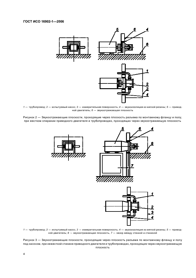 ГОСТ ИСО 16902-1-2006 Шум машин. Технический метод определения уровней звуковой мощности насосов гидроприводов по интенсивности звука (фото 8 из 16)