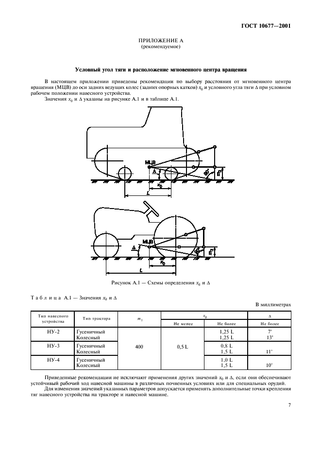 ГОСТ 10677-2001 Устройство навесное заднее сельскохозяйственных тракторов классов 0,6-8. Типы, основные параметры и размеры (фото 10 из 11)