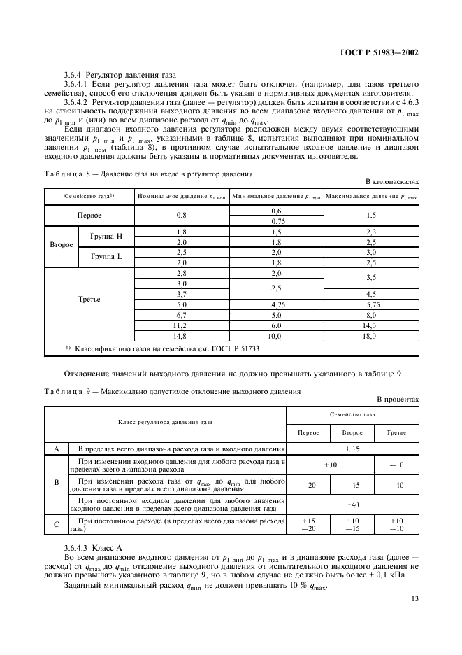 ГОСТ Р 51983-2002 Устройства многофункциональные регулирующие для газовых аппаратов. Общие технические требования и методы испытаний (фото 16 из 39)