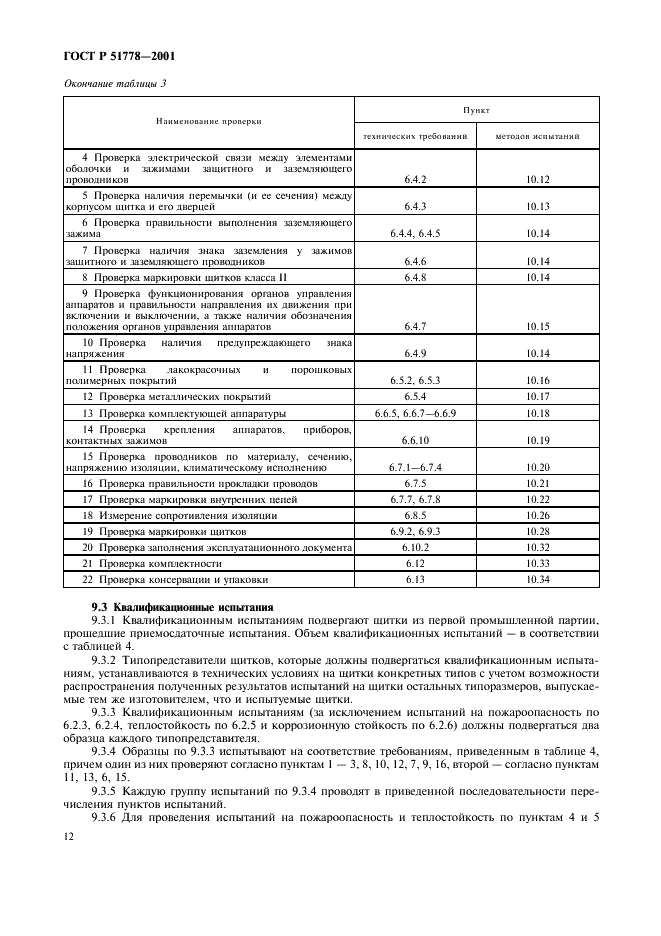 ГОСТ Р 51778-2001 Щитки распределительные для производственных и общественных зданий. Общие технические условия (фото 16 из 32)
