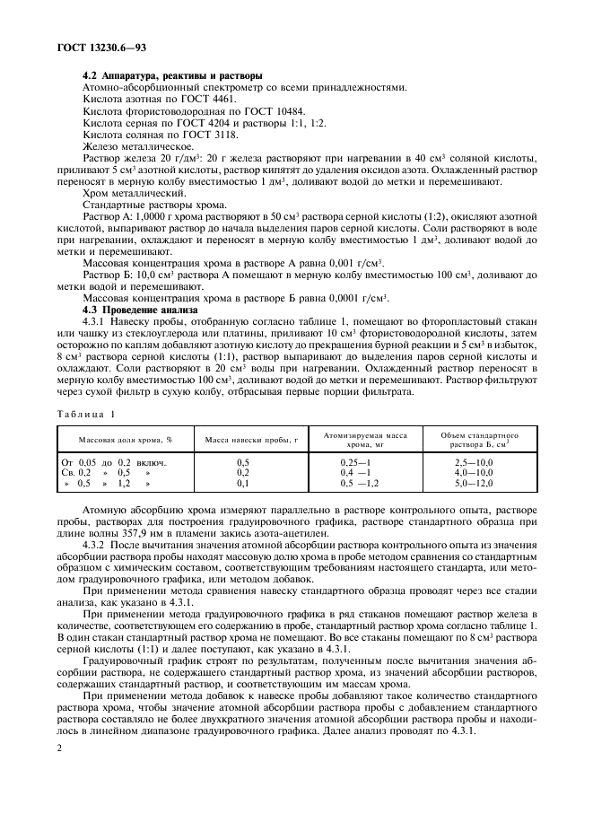 ГОСТ 13230.6-93 Ферросилиций. Методы определения хрома (фото 5 из 11)