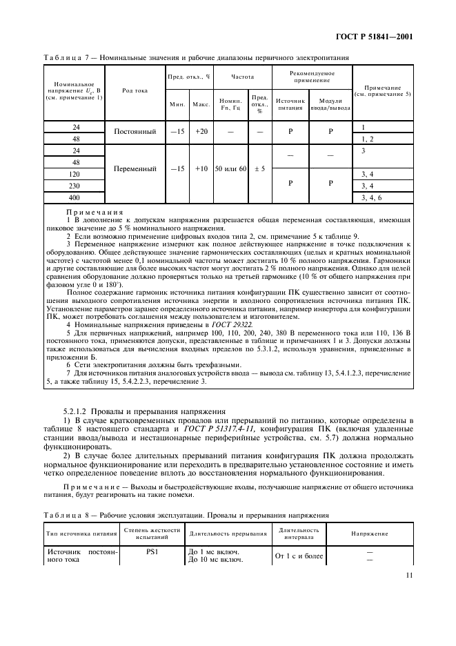 ГОСТ Р 51841-2001 Программируемые контроллеры. Общие технические требования и методы испытаний (фото 15 из 78)