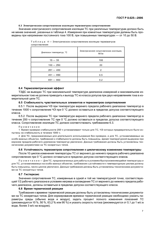 ГОСТ Р 8.625-2006 Государственная система обеспечения единства измерений. Термометры сопротивления из платины, меди и никеля. Общие технические требования и методы испытаний (фото 10 из 27)