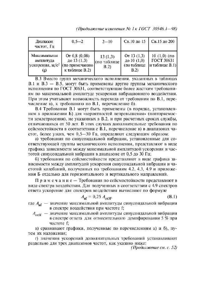 Изменение №1 к ГОСТ 30546.1-98  (фото 17 из 37)