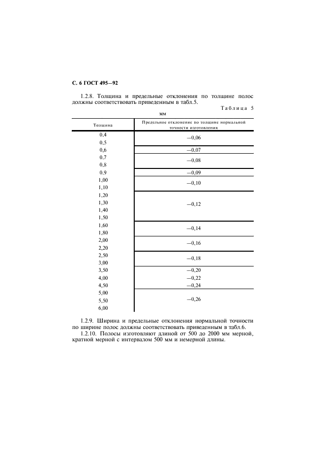 ГОСТ 495-92 Листы и полосы медные. Технические условия (фото 7 из 22)