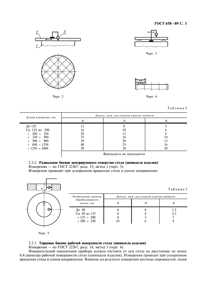 ГОСТ 658-89 Станки зубодолбежные вертикальные для цилиндрических колес. Основные параметры и размеры. Нормы точности (фото 4 из 15)