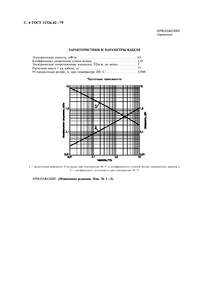 ГОСТ 11326.42-79 Кабель радиочастотный марки РК 75-4-21. Технические условия (фото 5 из 6)