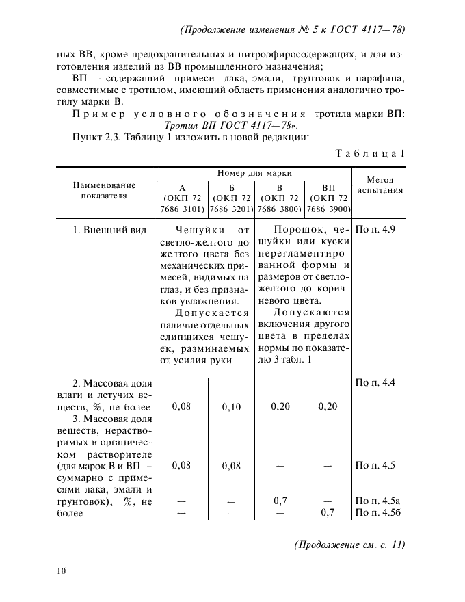Изменение №5 к ГОСТ 4117-78  (фото 2 из 8)