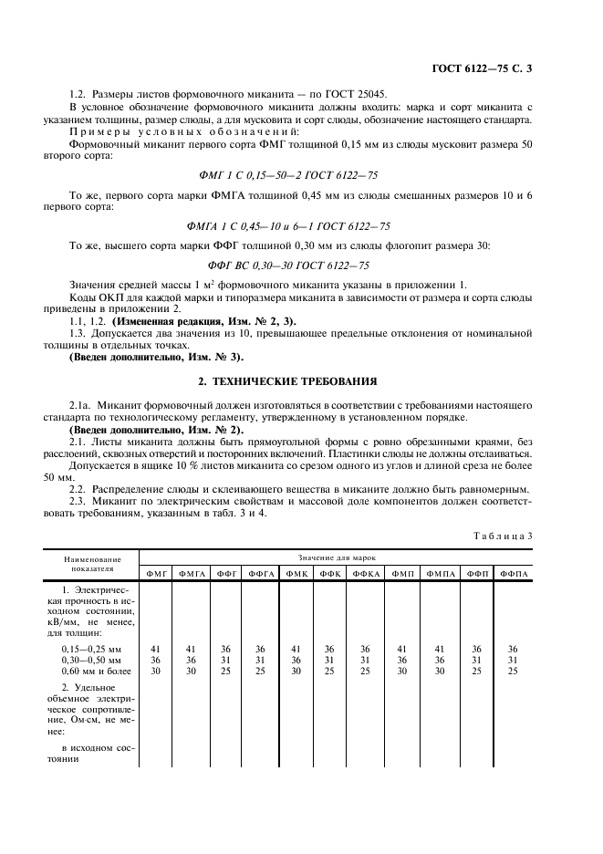ГОСТ 6122-75 Миканит формовочный. Технические условия (фото 4 из 19)