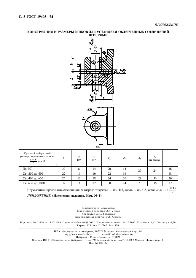 ГОСТ 19403-74 Ящики стержневые алюминиевые разъемные. Соединения штырями облегченные (фото 4 из 4)