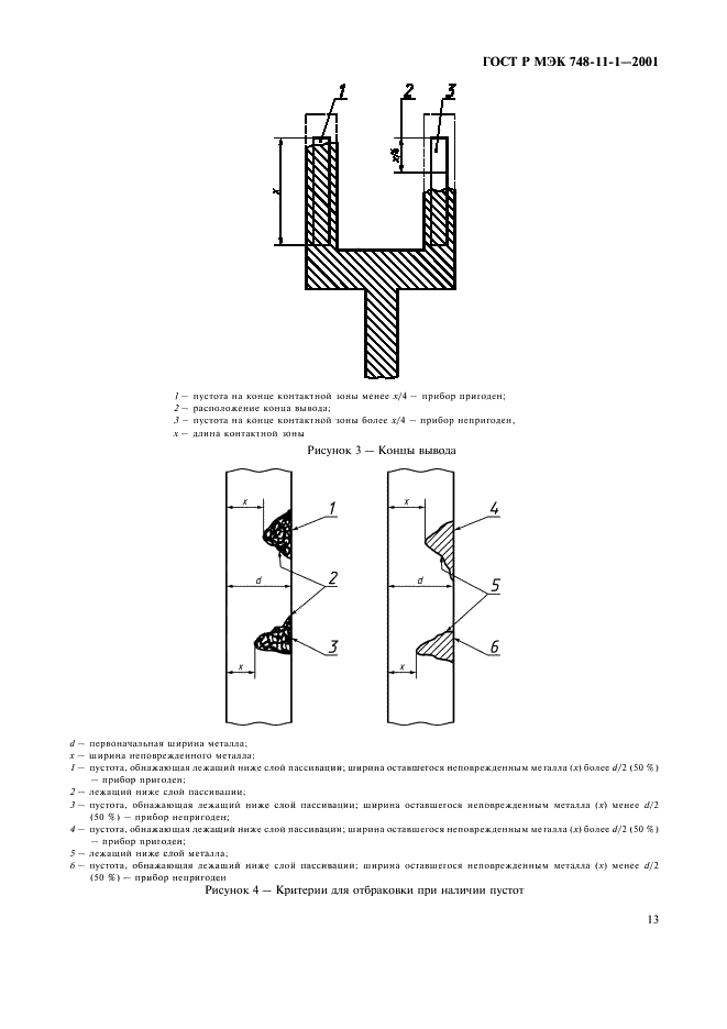 ГОСТ Р МЭК 748-11-1-2001 Приборы полупроводниковые. Интегральные схемы. Часть 11. Раздел 1. Внутренний визуальный контроль полупроводниковых интегральных схем, за исключением гибридных схем (фото 16 из 29)