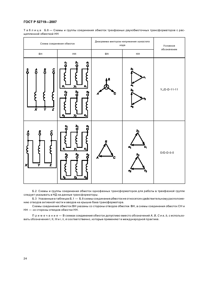 ГОСТ Р 52719-2007 Трансформаторы силовые. Общие технические условия (фото 27 из 45)